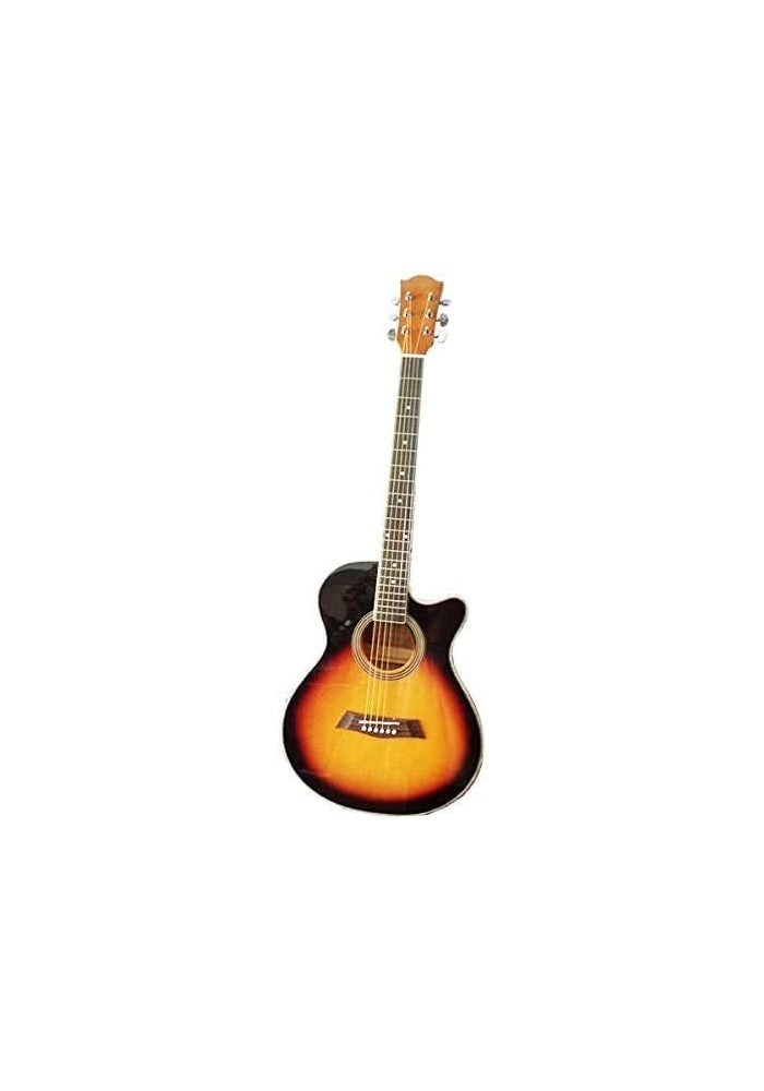 MEGARYA G40 SunBurst Guitar Combo with Foam Bag, Strap & Picks - Image 2