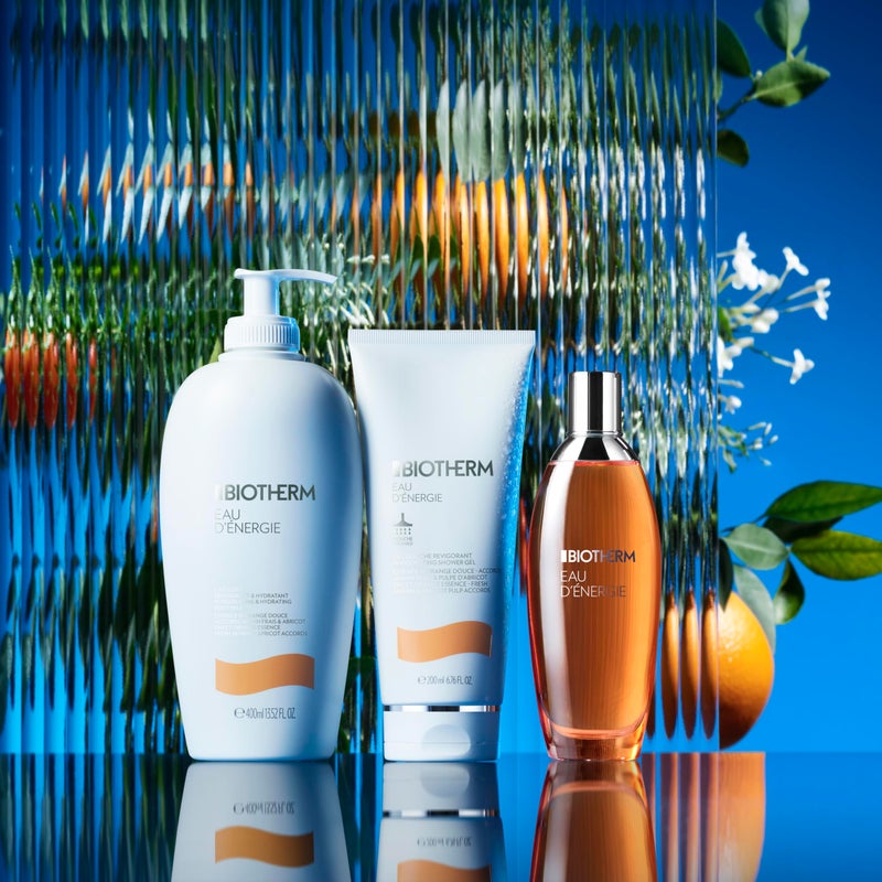 BIOTHERM بيوترم أو دو إنيرجي ماء تواليت، رذاذ جسم منعش مع عطر منشط، رذاذ جسم طبيعي لجميع أنواع البشرة، ماء تواليت، 3.4 أونصة سائلة. - Image 5