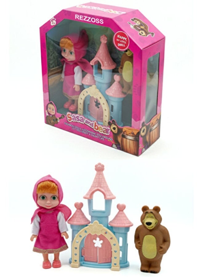 REZZOSS Toys 2-Piece Masha And The Bear Doll - Image 2