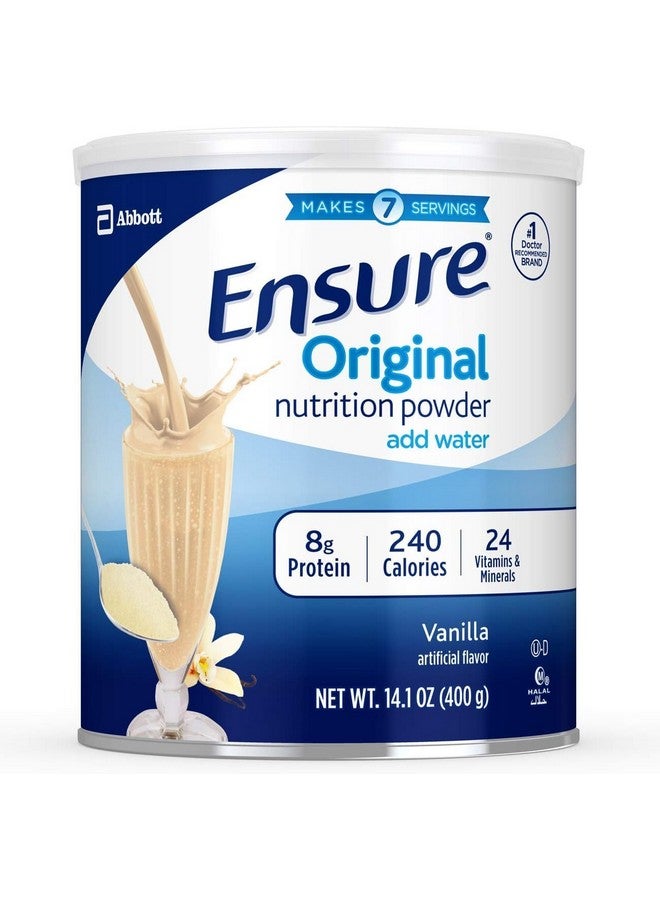 Ensure Original Nutrition Powder with 9g of Protein Per Serving, Vanilla, 14 ounces - Image 1