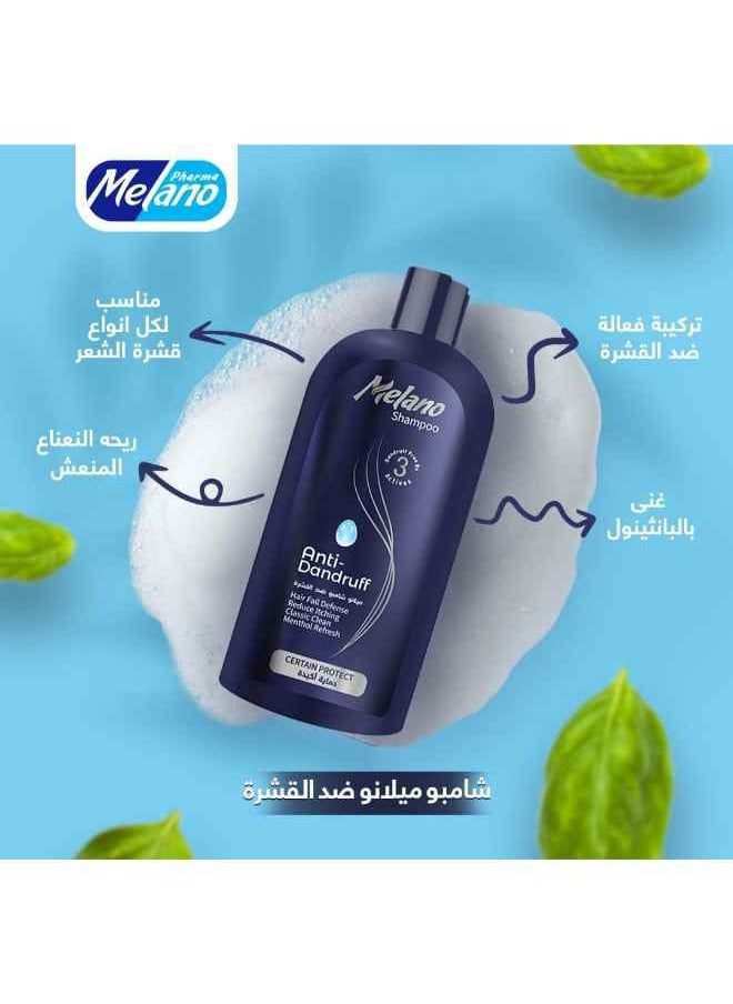 Melano Pharma - Shampoo Anti-Dandruff 400ml - Image 1