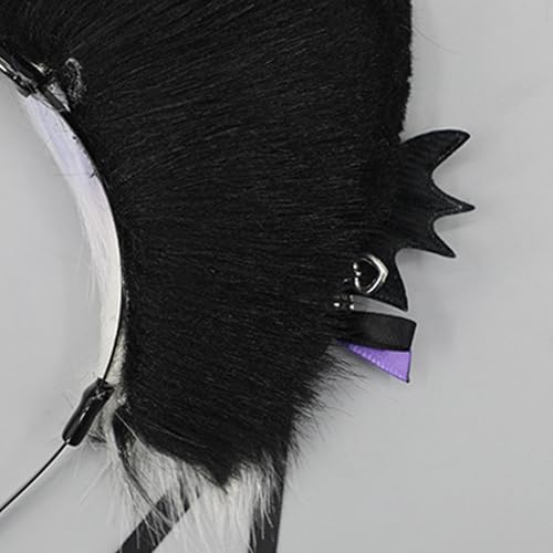 Faylay Women Fashion Cat Ear Headband Furry Cosplay Party Stylish Hairband Accessories (JYLL) - Image 5