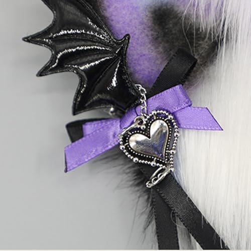 Faylay Women Fashion Cat Ear Headband Furry Cosplay Party Stylish Hairband Accessories (JYLL) - Image 4