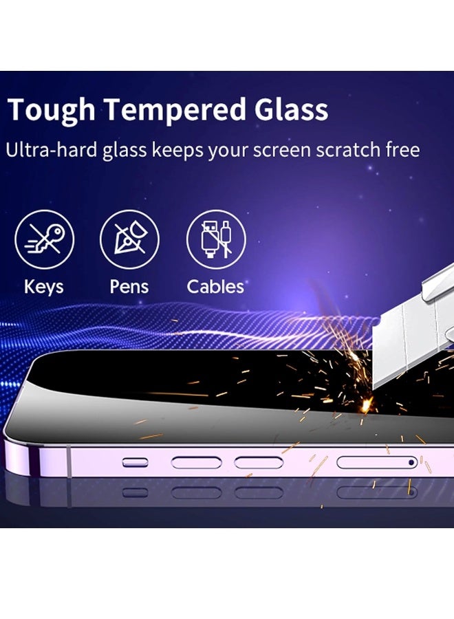 DUSALA 【3+3 Pack】 for iPhone 15 Screen Protector with Camera Lens Protector 9H Tempered Glass Film HD Clear Sensitive Full Coverage Protector for iphone 15 (iphone 15) - Image 4