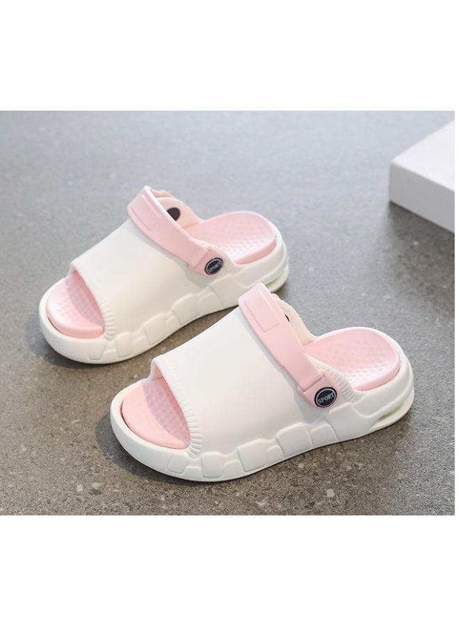 NIBEMINENT Summer  Children Slippers Anti-Slip Soft Bottom Outdoor Wearable Slip-Resistant Toddler Sandals Boys Girls Shoes  - Image 2