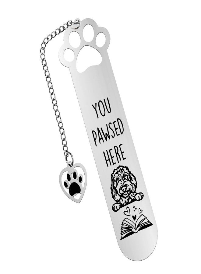 Yreamont Book Lovers Gifts for Daughter Granddaughter Goldendoodle Dog Lovers Gifts for Readers Bookworms Dog Bookmarks for Women Men Goldendoodle Gifts for Friend Coworker Goldendoodle Dog Owners - Image 1
