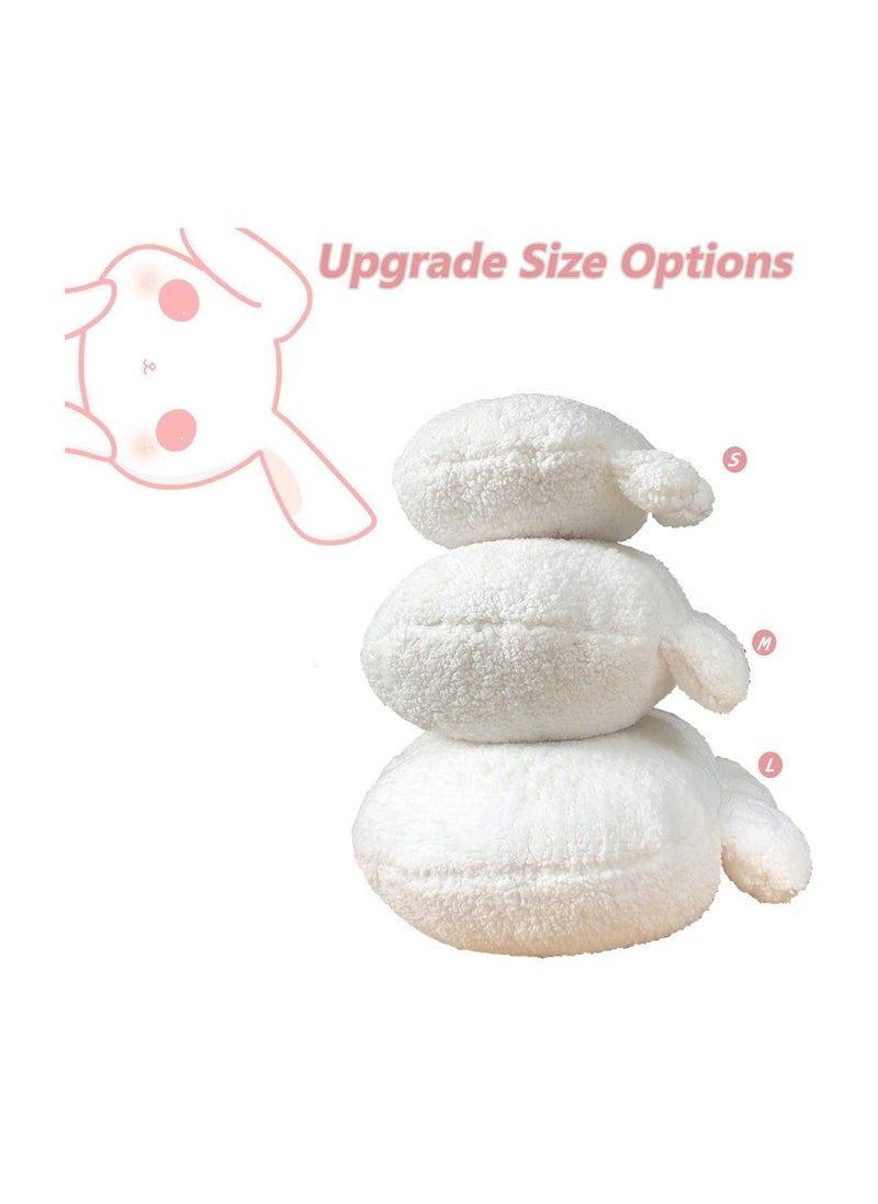 Bunny Plush Pillow, Large Rabbit Stuffed Animal (14 * 11 inch), Adorable Bunny Plush Toy Big Hugging Pillow, Home Cushion Decoration Birthday Travel Gift for Kids Adults Girls Boys  - Image 2