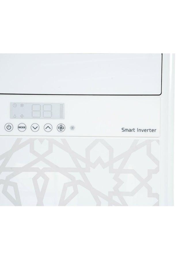 إل جي Free Standing Air Conditioner, 48,000 BTU, Cool only Smart Control APQ55GT3M7 White - Image 3