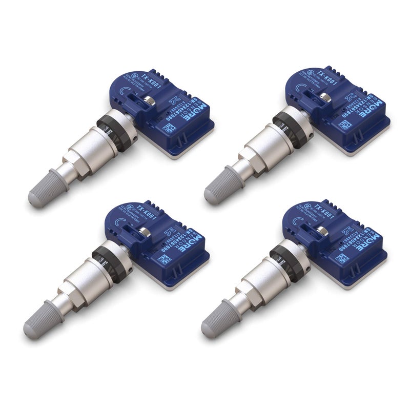 MORESENSOR Compact PRO Series 315MHz TPMS Tire Pressure Sensor 4Pack Preprogrammed for Select 15 American Brand Models Replacement for 25758220 Clampin KXS0194
