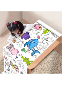 Joshberg Drawing Paper Roll Coloring Paper Roll for Kids 300 * 30cm Large Coloring Poster for DIY Painting Ideal Gift  - Image 3