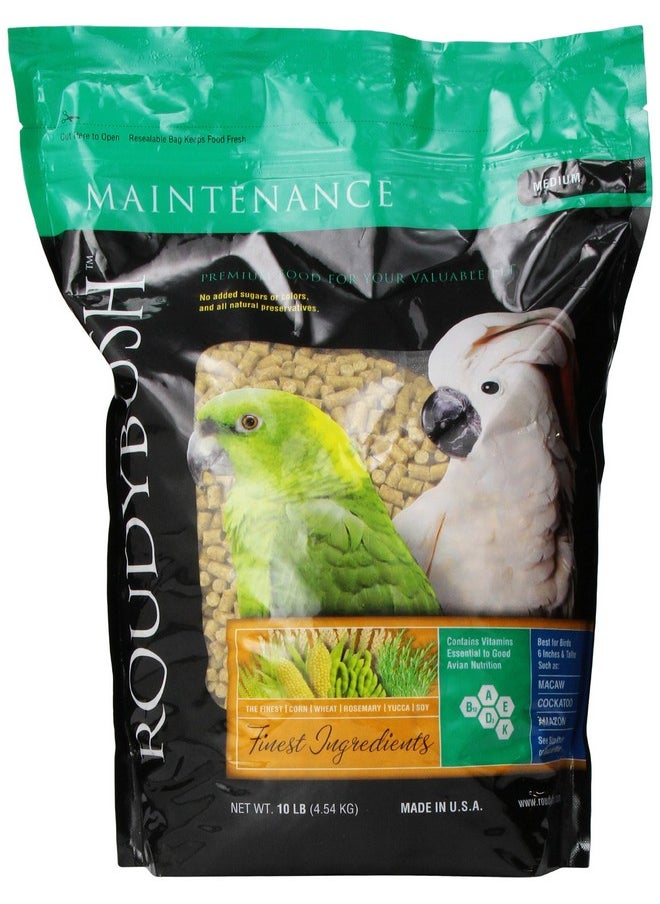 ROUDYBUSH Daily Maintenance Bird Food, Medium, 10Pound (Packaging May Vary)  - Image 1