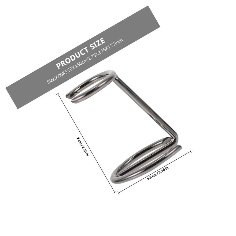 Mens Shaving Brush and Razor Holder Stand Ferroalloy Bathroom Storage Shelf - Image 3