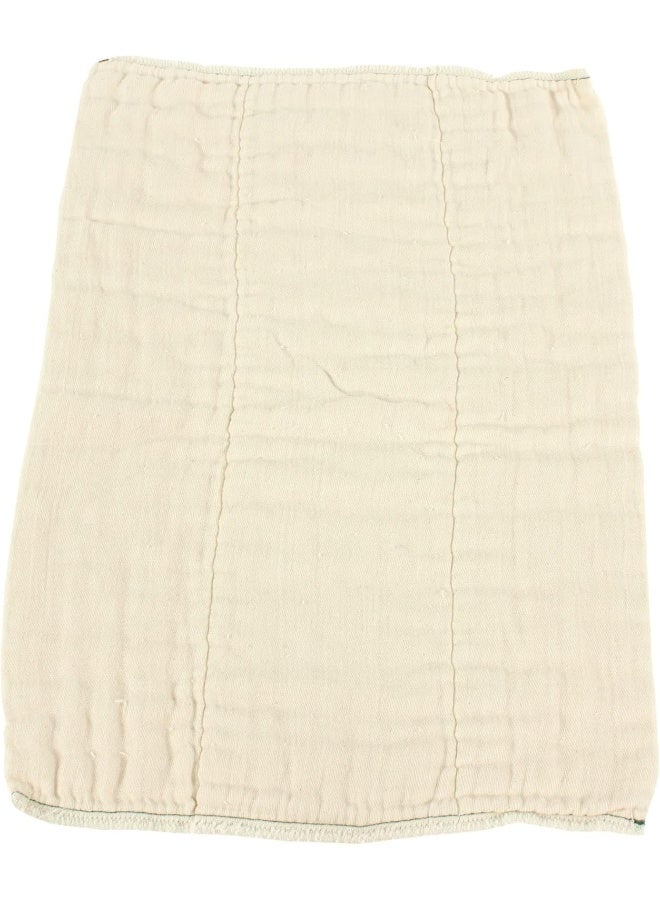 OsoCozy حفاضات قماش قابلة لإعادة الاستخدام من أوسوكوزي غير مبيضة - 100% قطن، متينة، ناعمة، ماصة، مستدامة واقتصادية - 14.5"x22"، تناسب 15-30 رطل - (ممتاز 4x8x4) - Image 2