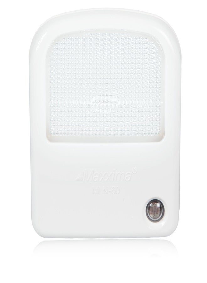 Maxxima MLN-60 LED Night Light with Dusk to Dawn Sensor Cool White Super Bright (Pack of 2) - Image 2
