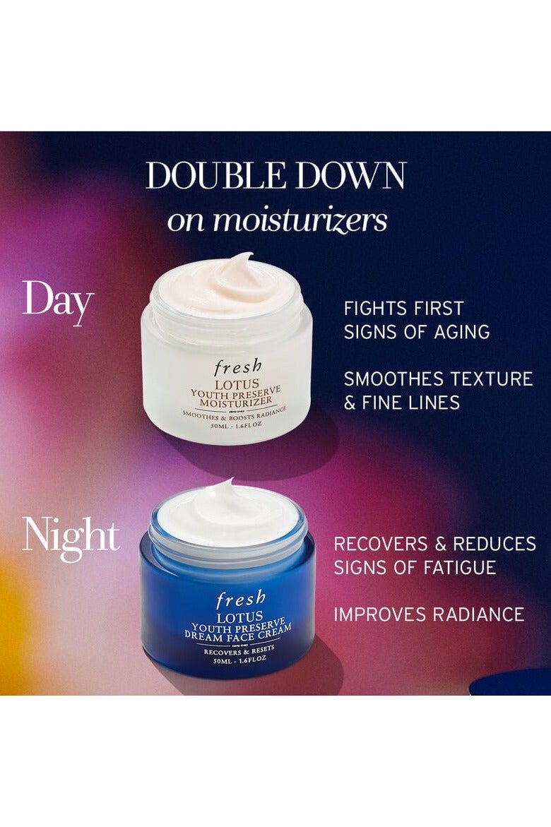 fresh lotus youth preserve face cream 7ml - Image 2