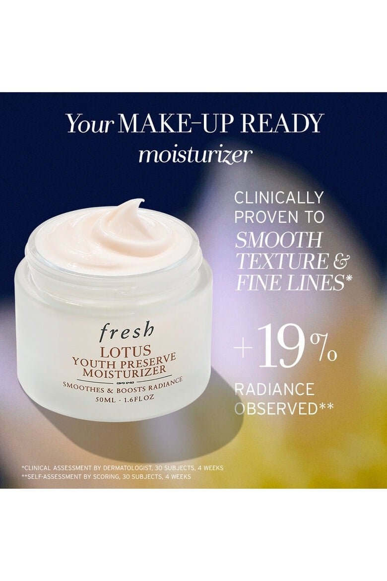 fresh lotus youth preserve face cream 7ml - Image 3