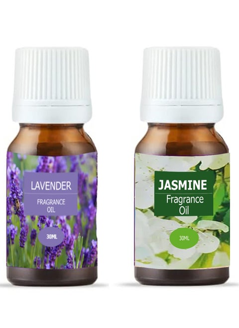2Pieces Home Fragrance Oil Jasmin Lavender 30ml