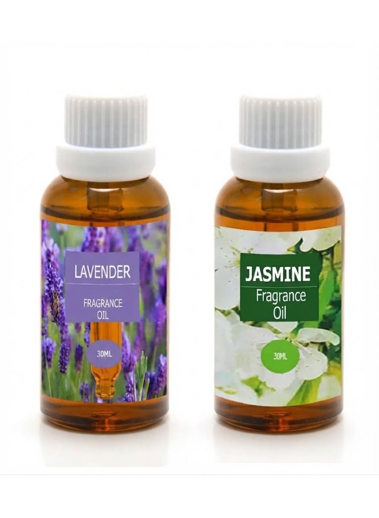 2Pieces Home Fragrance Oil Jasmin Lavender 30ml