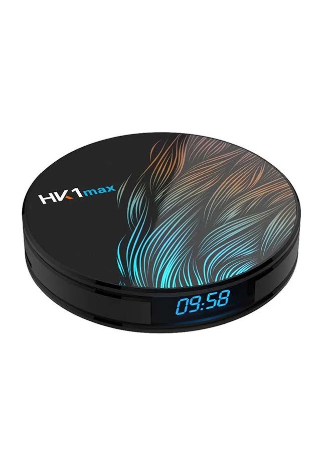 وونكت صندوق التلفزيون طراز HK1 Max يعمل بنظام أندرويد ANTV-WO-HK1MX-4-32 أسود - Image 1