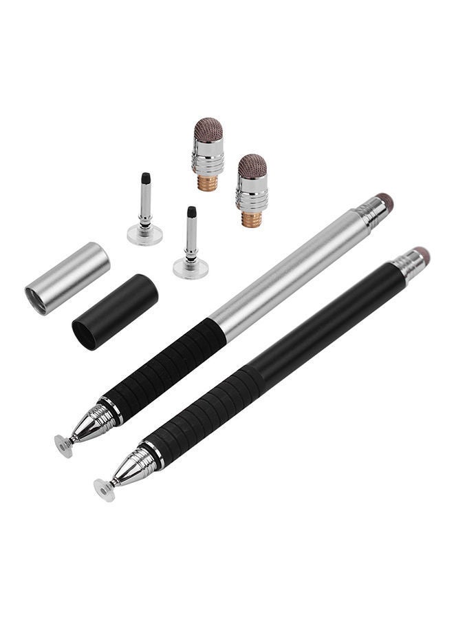 NIBEMINENT 2 In 1 Touchscreen Precision Stylus Pen With Conductive Head And Disc Tip Multicolour - Image 1