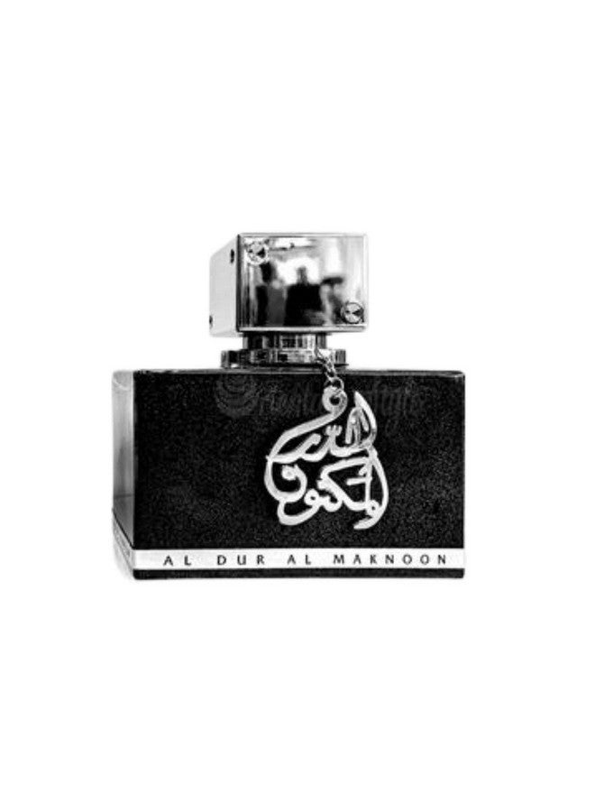 لطافة عطر الدر المكنون الفضي للرجال - 100 مل (3.4 أونصة) I جلد خفيف منعش مع لمسات فاكهية I جلدي، مسكي، دخاني قليلاً مع هالة لطيفة I مناسب لأي مناسبة I - Image 3