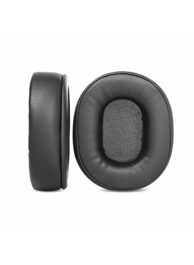 YDYBZB Black Ear Pads Replacement Earpads Foam Cushions Covers Pillow Compatible with Turtle Beach Ear Force Elite 800 Headset Headphones - Image 3