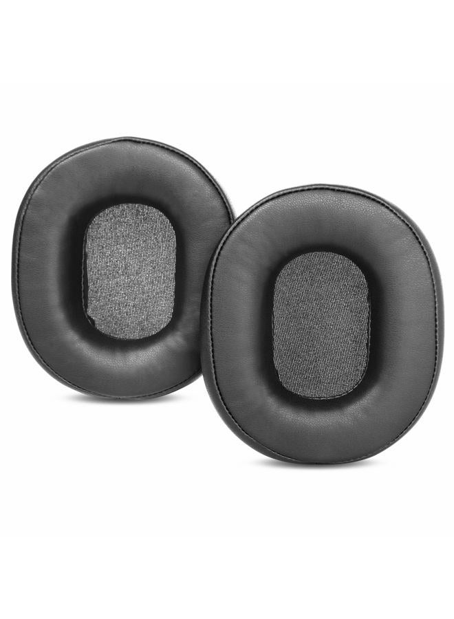 YDYBZB Black Ear Pads Replacement Earpads Foam Cushions Covers Pillow Compatible with Turtle Beach Ear Force Elite 800 Headset Headphones - Image 2