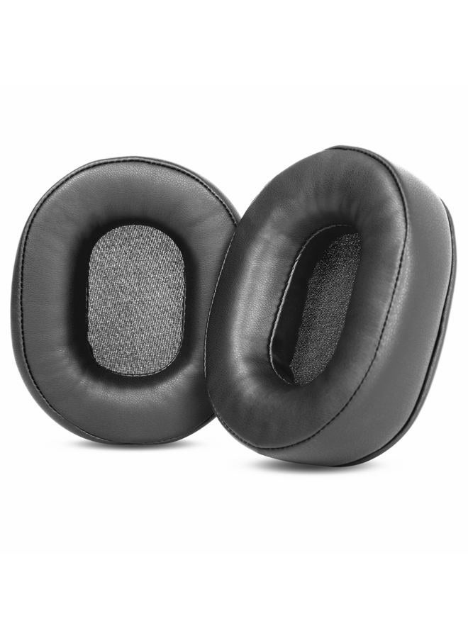 YDYBZB Black Ear Pads Replacement Earpads Foam Cushions Covers Pillow Compatible with Turtle Beach Ear Force Elite 800 Headset Headphones - Image 1