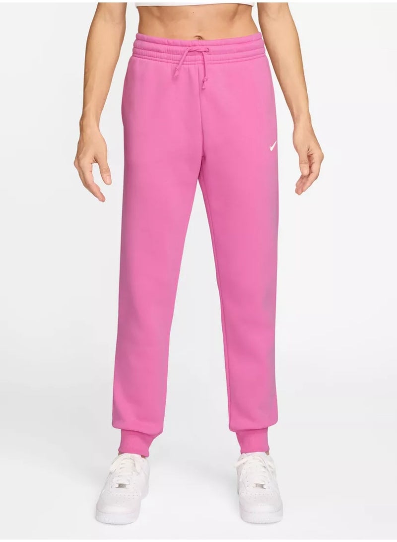 Nike Women’s Nike Sportswear Phoenix Fleece Mid-Rise Standard Pants - Image 1