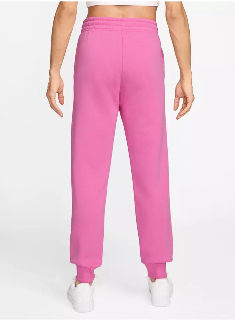 Nike Women’s Nike Sportswear Phoenix Fleece Mid-Rise Standard Pants - Image 2
