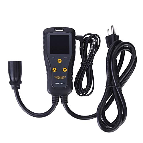 DIGITEN Temperature Controller Heat Mat Thermostat Outlet DTC101 Temperature Controlled Outlet Greenhouse Thermostat Aquarium Temperature Controller Reptile Thermostat Heating Cooling Mode 110V 10A - Image 4