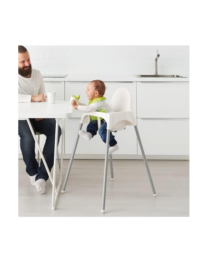 آيكيا فراكتا كرسي اطفال مرتفع قابل للتحويل مقعد معزز مع حزام أمان ضروري لتغذية الطفل - Image 2