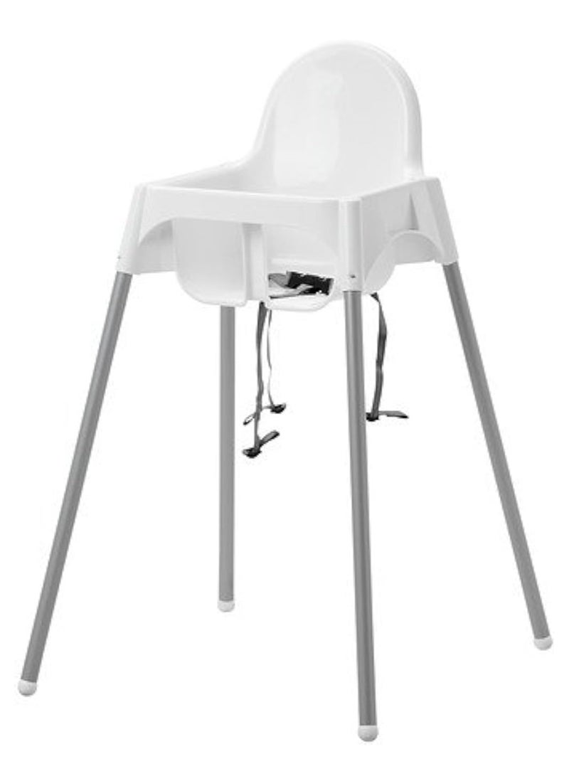 آيكيا فراكتا كرسي اطفال مرتفع قابل للتحويل مقعد معزز مع حزام أمان ضروري لتغذية الطفل - Image 1