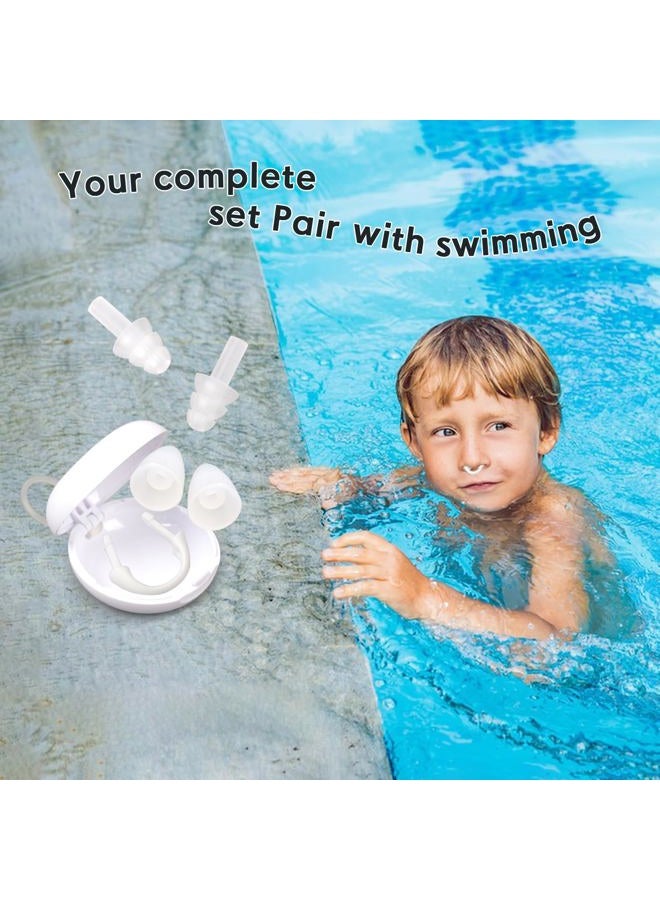 Baypify Painless Nose Plugs for Swimming,Nose Plugs for Swimming for Kids (Age 6+) and Adults, Ensure Comfort and Safety in The Water (White, L) - Image 5