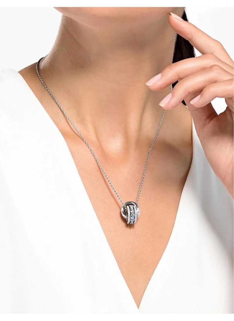 Generic - Women's Interlocking Round Necklace - Image 1