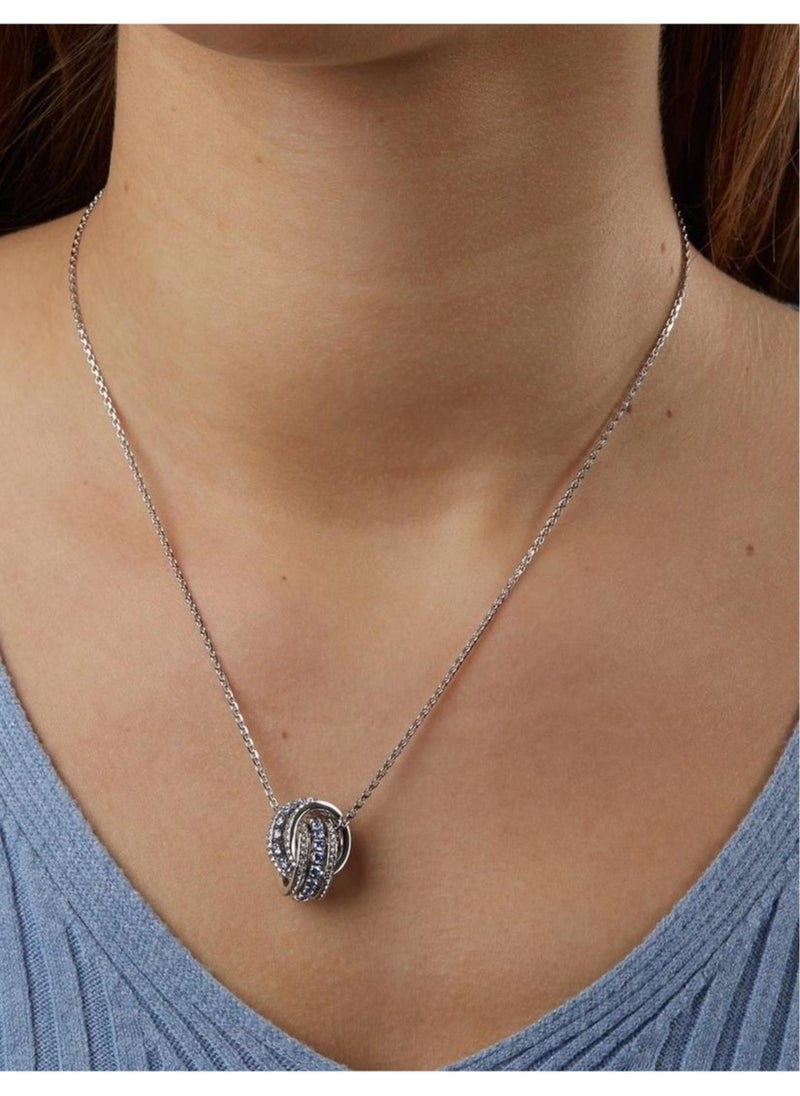 Generic - Women's Interlocking Round Necklace - Image 1