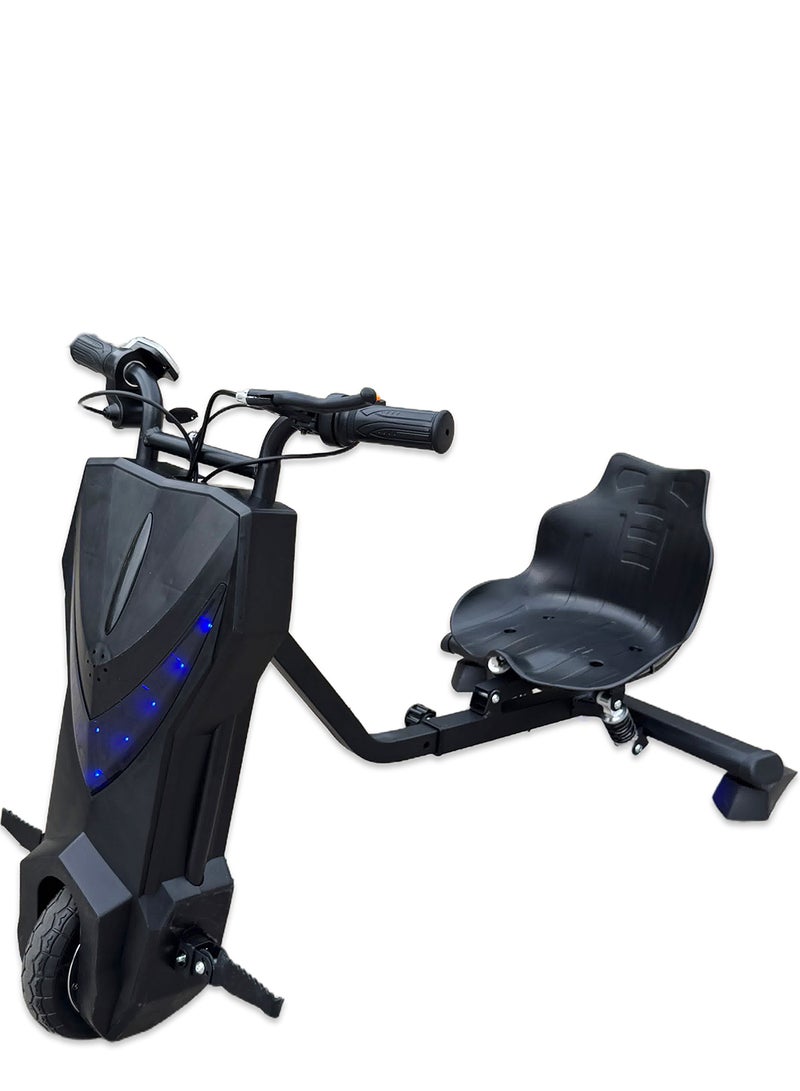 بيبي سكوتر كهربائي قوي ٣٦ فولت للانجراف والدوران ٣٦٠ درجة للأطفال والكبار – هيكل قابل للتعديل مع بلوتوث ومجموعة حماية، ثلاث سرعات، محرك بدون فُرش بقدرة ٢٥٠ واط، سرعة من ٨ إلى ١٥ كم/س، يتحمل وزن حتى ٨٠ كجم، مناسب لعمر ٦ سنوات وأكثر. - Image 4