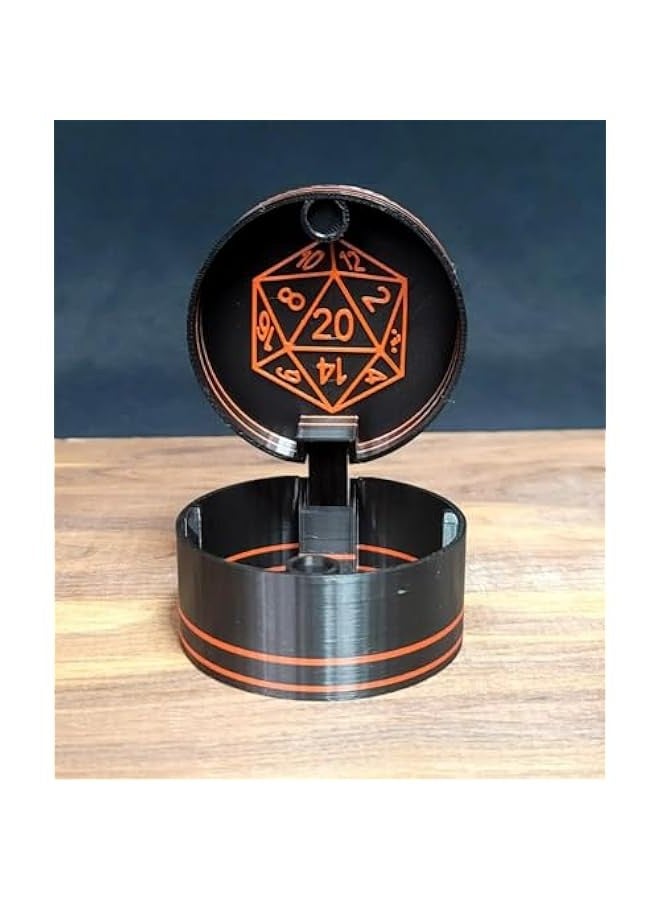 مجموعة اكواب بتصميم برج وولف بايت دايس تاور مع صندوق تخزين النرد، تخزين خاص لاكواب دي ان دي (12 اونصة)، ملحقات دي ان دي - Image 4