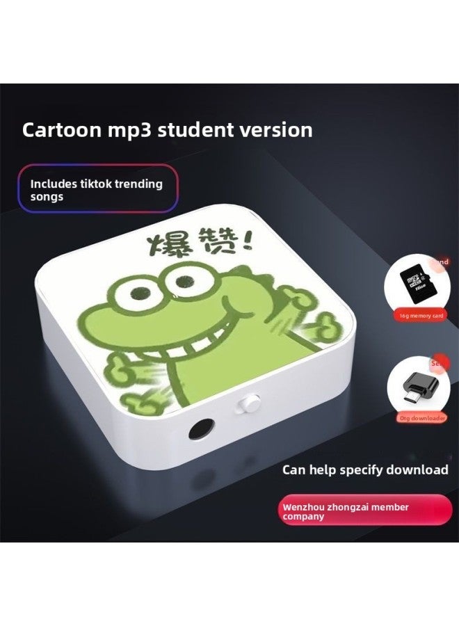 MP3 Player - Bluetooth MP3 Player for Students - Collapsing three, 16gb - Portable Music Player, English Learning Dictionary, Walkman, Wireless Study, Mp4 Support, Exam Listening - Image 2
