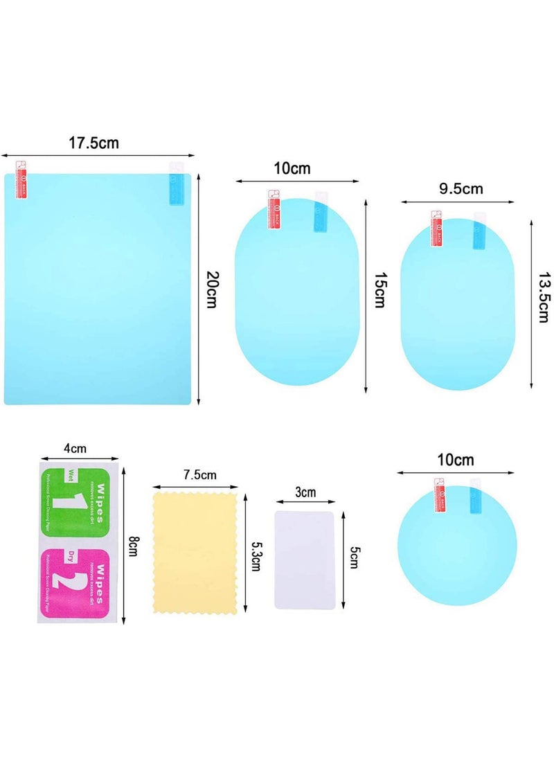 SYOSI - Car Rearview Mirror Film, Anti Fog, Anti Glare, Anti Scratch, Anti Mis, Rainproof Waterproof, HD Nano Clear Protective Sticker Film for Car Mirrors, Side Windows, Safe Driving - Image 1
