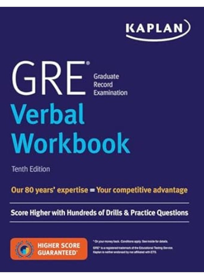 Gre Verbal workbook