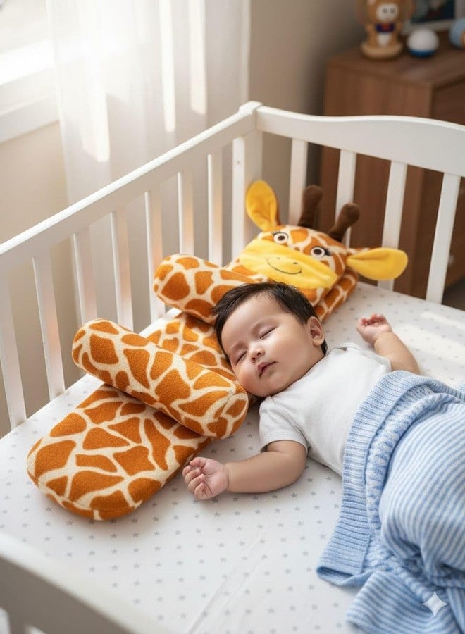 NME COLLECTION NME- شريحة ZIRAFFE (أصفر-بني) - Image 3