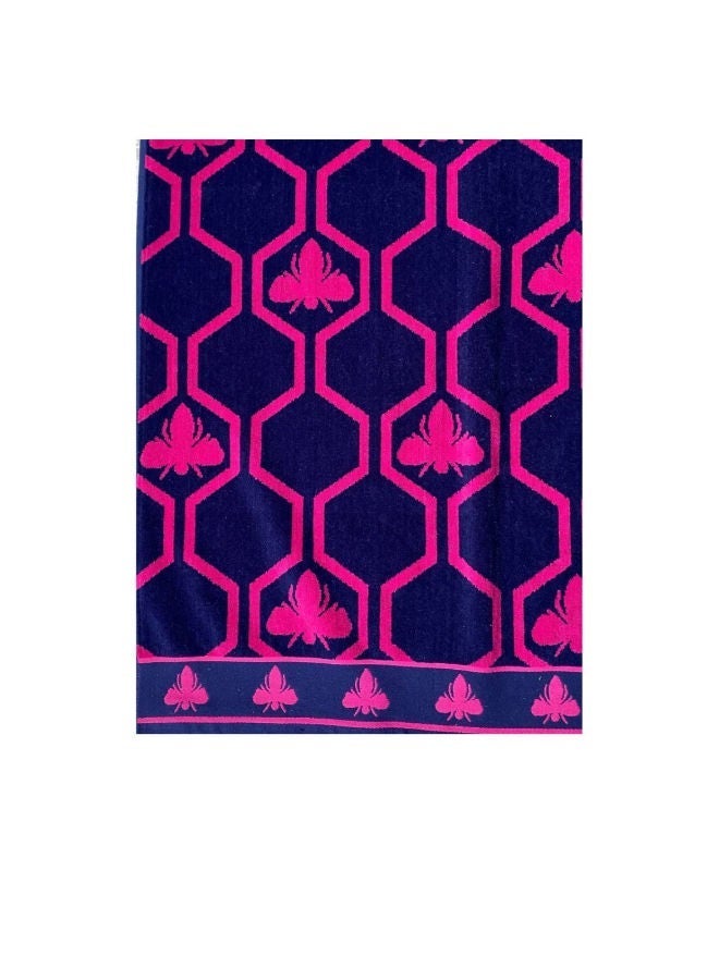 توالا منشفة شاطئ ملونة، قطن 100%، 86×160 سم - Image 4