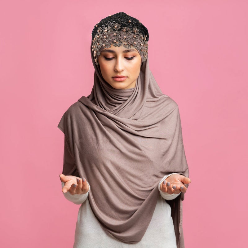 💄 غطاء رأس فاخر لحفلات عيد مبارك باللون الأسود مع تطريز - Image 4