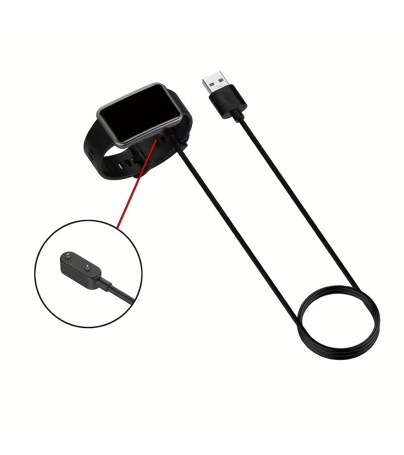 2 قطع كابل شحن بديل بطول 23.62 بوصة لساعة Huawei Fit - Image 4