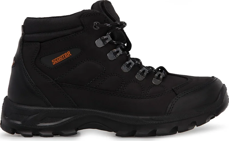 Scooter  Waterproof Leather Black Women's Shoes G5538CS