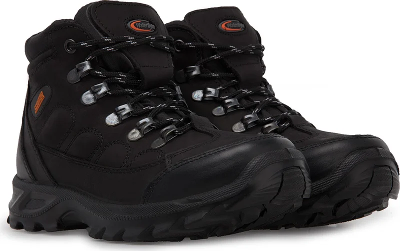 Scooter  Waterproof Leather Black Women's Shoes G5538CS