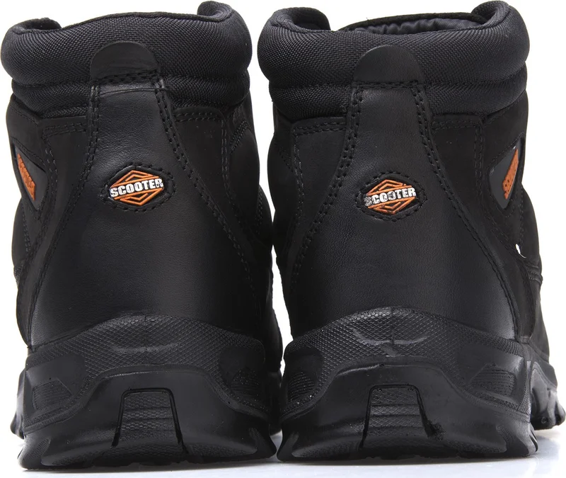 Scooter  Waterproof Leather Black Women's Shoes G5538CS