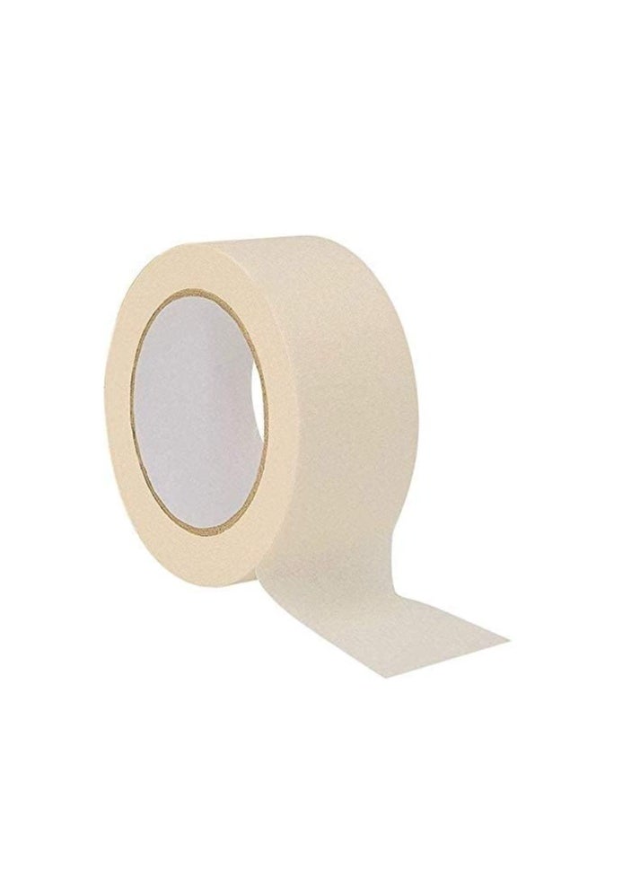 Libra Libra Heavy Duty Masking Tape (Ivory,2in x 20 Yard) Pack of 24  - Image 2