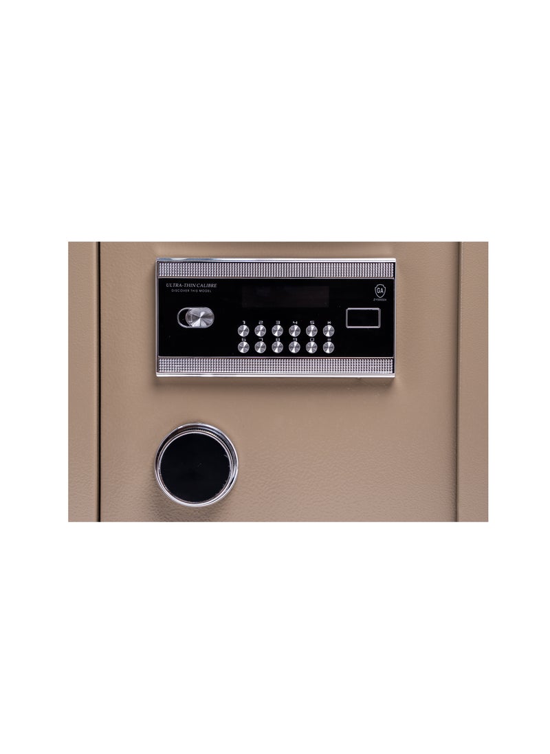 Generic - Luxury Fire-Resistant Digital Security Safe With Electronic Number Pad And Lock And Physical  Key   45*38*32 CM - Image 1